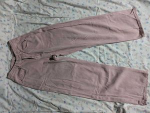 Light Pink Corduroy Pants