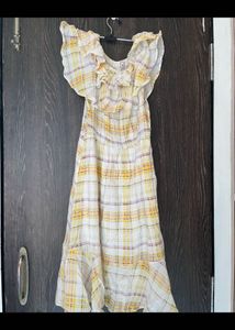 Chic Plaid Midi Dress