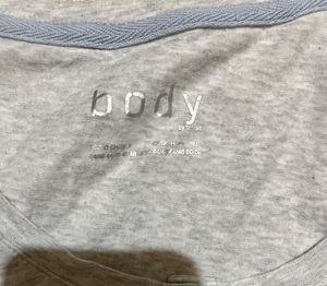 Comfortable Grey Long Sleeve Top