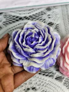 Handmade Peony Candle