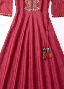 Elegant Red Kurta Set