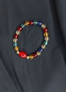 Colourful Beaded Bracelet (flexible)