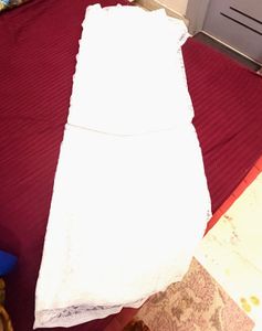 White Lace saree