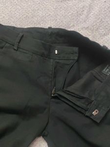 Women's Black Office Trousers/Pants