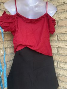 Cute Red &amp; Black Outfit