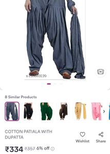 GRAY SALWAR DRESS PANT/ Patiyala Suit Pant