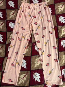 Cute Strawberry Print Pajama Set
