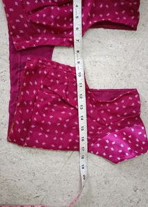 Saree With Stitched Blouse