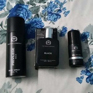 The Man Company Black Trio Fragrance Set