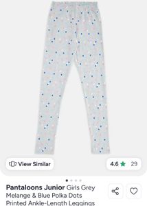 Girls Polka Dot Leggings