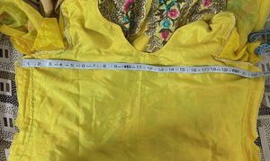 Vibrant Yellow Kurta Set with Dupatta
