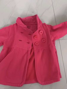 West side  Pink Baby Girls Jacket