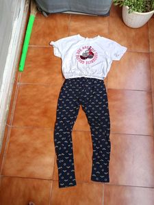 Girls' Outfit Set - Cute &amp; Comfy