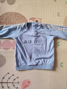 Cute Agatha Blue Sweatshirt