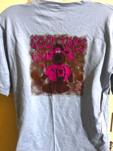 Cartoon Print T-shirt