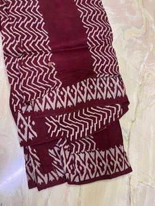 Pure Silk Elegant Maroon Saree