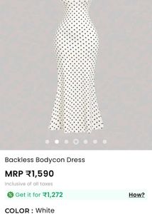 Savana Polka Dot Halter Neck Dress