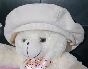 Classic White Beret Hat