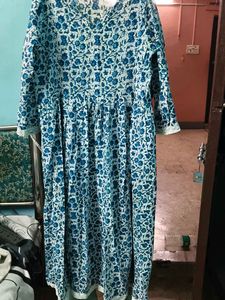Floral Print Kurta Set