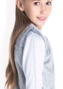 Cherry Crumble Girls Grey Insulator Tailored Jacke