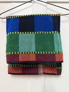 Vibrant Plaid Towel