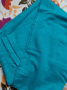 Comfortable Teal Ethnic Pants