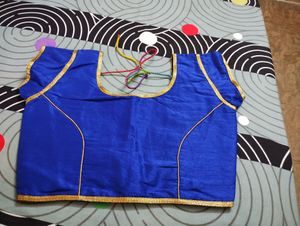#Navaratri Blouse (Royal Blue)
