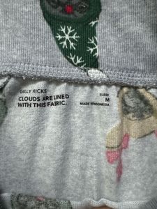 Cute Dog Print Sleep Shorts Cloud Material
