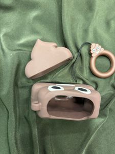 Cute Poop Emoji Case for Airpods 1 or 2