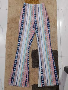 Boho Print Flare Pants
