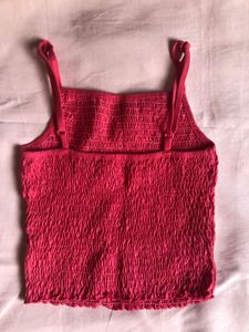 NUON westside Pink-Red Spaghetti-Tank Top