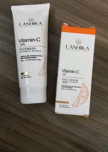 Lashika Vitamin C Face Wash &amp; Serum