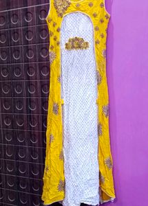 Designer Yellow Kurta Set