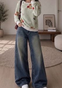 Cute Teddy Bear Fleece Sweatshirt
