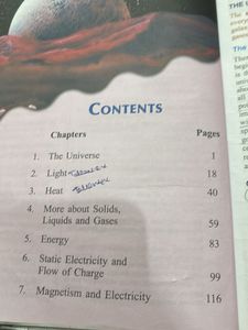 Physics Biology Chemistry Sciencefor ICSE, Class8