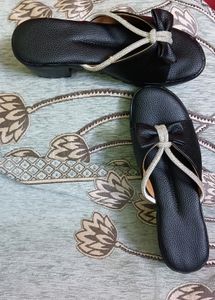 Black Rhinestone Heels Sandle Wedges Every Size