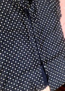 Stylish Navy Blue Printed Top