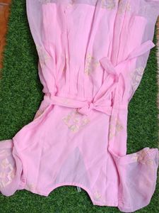 Pretty Pink Embroidered dress