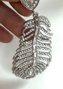 Exquisite Feather Drop Earrings