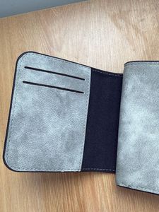 Stylish Grey Faux Leather Wallet