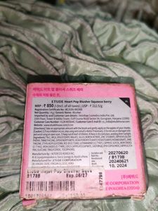 ETUDE Heart Pop Blush
