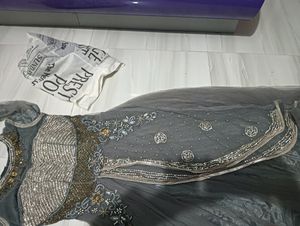 Women Gown For 🩶 Grey Colour