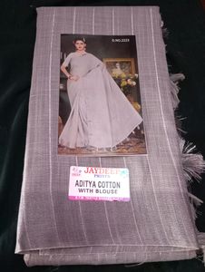 Daily Wear Lanein Cotton Saree