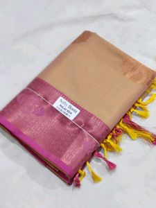 New Trendy Softy Malai Silk Allover Boota Saree