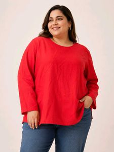 🔥BUY 1, GET 1 FREE🔥 Red Long Sleeve Top