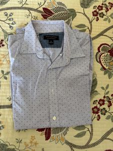 Men's Patterned Party Shirt - Banana Republic
