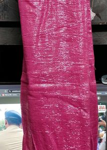 Stunning Pink Embellished Saree