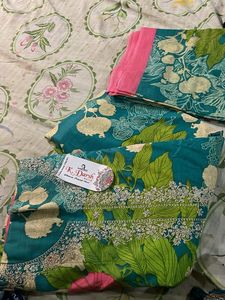 Cotton Suit Material+kurta +kurta Set Combo