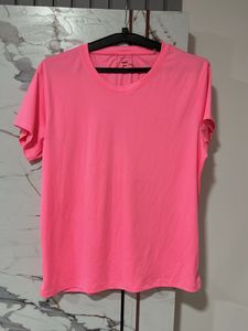 Bright Pink Athletic T-Shirt, Bust- 36/34 XL