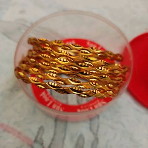 New Gold Colour Bangles With New Design